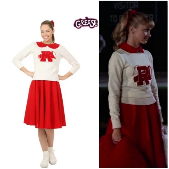 ❗️S O L D ❗️Rydell High Cheerleader Sandy Costume Outfit Women’s M (8-10) - Picture 9 of 9